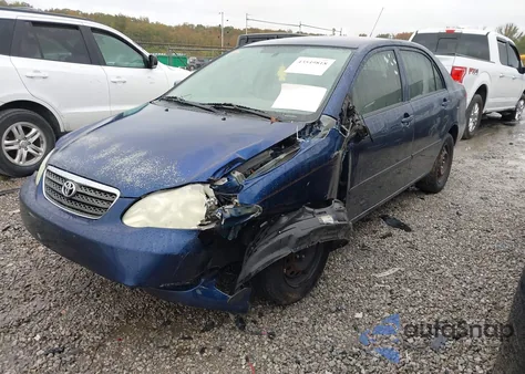 2007 Toyota Corolla Ce из США, поврежденный, VIN JTDBR32E170100689